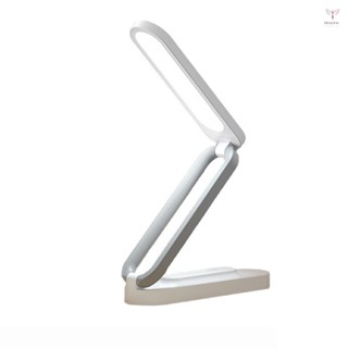 Led 檯燈 3 亮度可調光護眼檯燈可充電可折疊閱讀燈,適用於家庭和辦公室
