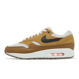 Nike 休閒鞋 Air Max 1 Essential 男鞋 白 棕 復古 氣墊 [ACS] FZ5808-004