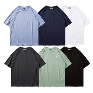 新款卡哈特Carhartt 刺繡字母短袖T恤寬鬆圓領上衣
