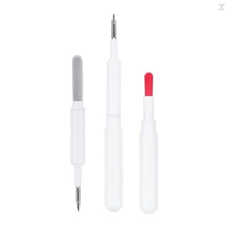 Toyutw)4 合 1 耳機清潔筆多功能耳機清潔筆刷耳機盒耳塞清潔工具相機筆記本電腦鍵盤