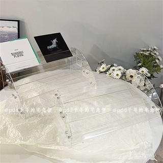 [限時搶購]亞剋力CD收納架透明多層專輯cd收納盒展示架CD盒碟片架子光碟收納