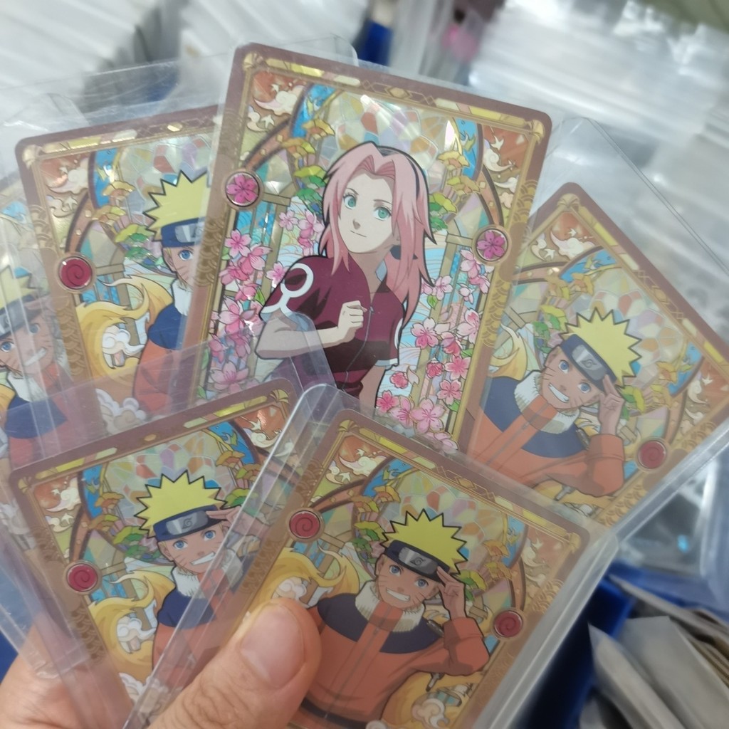 卡遊火影忍者春野櫻SP鳴人SP MR我愛羅 水門