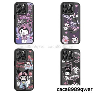 庫洛米浮鵰支架殼iPhone 15 Pro Max手機殼 蘋果11 12 13 14 Pro Max無線充plus保護殼