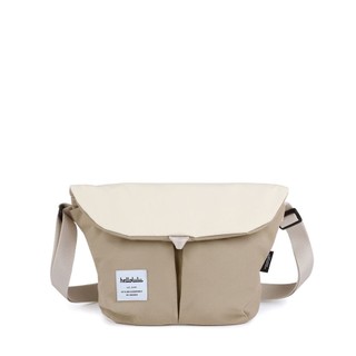 hellolulu MiniKASEN環保側背包/ 鵝黃/ 淺卡其 eslite誠品