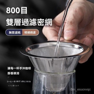 臺南出貨 咖啡過濾器咖啡濾網過濾盃手衝咖啡壺器具免濾紙滴漏式過濾網漏鬥 U B 1