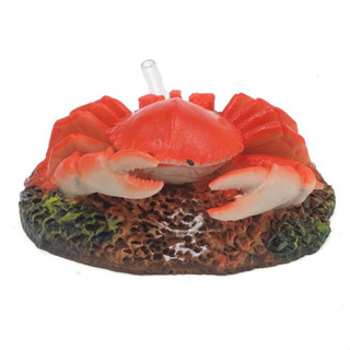 🚀臺灣出貨🚀氣動螃蟹魚缸造景吐泡貝殼氣石連線增氧泵擺件模擬水族箱裝潢佈景