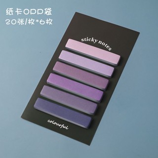 🔆ins莫蘭迪便利學生標記分類便籤彩色索引留言記事標籤貼紙籤條 備忘錄 便利貼 分頁貼 換卡貼紙 標籤貼 N次貼