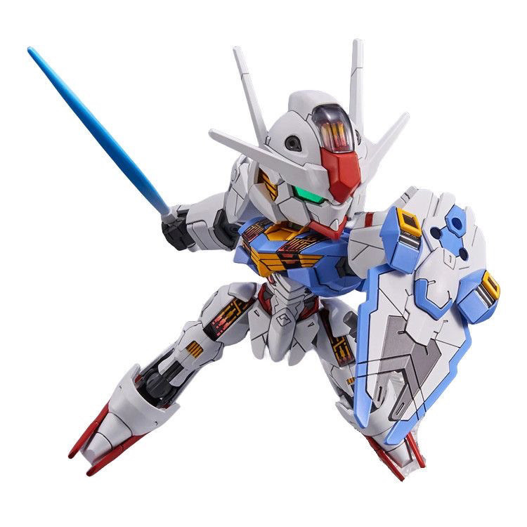 萬代正品 SDEX 水星的魔女 主角機 風靈高達 AERIAL 拼裝模型玩具
