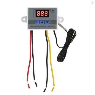 電子溫度控制器 LED 顯示恆溫器模組帶防水 NTC 探頭的溫度溫度控制模組開關 -50~110 °C 用於冰箱 24V