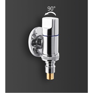 別墅 辦公樓 20mm/25mm家用全銅洗衣機水龍頭自動止水閥卡扣式水嘴接頭滾筒專用1/2，3/4通用