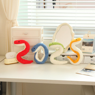 可愛趣味小蛇 隨意彎曲小蛇玩具 2025年創意蛇 蛇年吉祥物 公司年會禮品玩偶