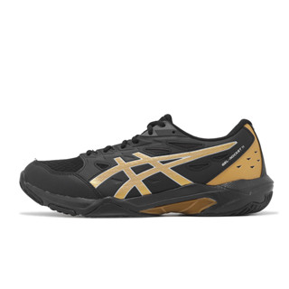 Asics 排球鞋 GEL-Rocket 11 男鞋 寬楦 黑 金 亞瑟士 運動鞋 [ACS] 1071A094005
