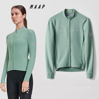 【臺灣有貨】騎行服 車衣 Maap 高品質長袖女士騎行球衣春秋隊 Ropa Ciclismo 自行車球衣戶外自行車