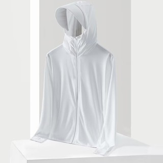 男女夏季戶外防曬服 輕薄透氣冰絲防曬衣 輕薄款冰感防曬服 外套釣魚防曬服