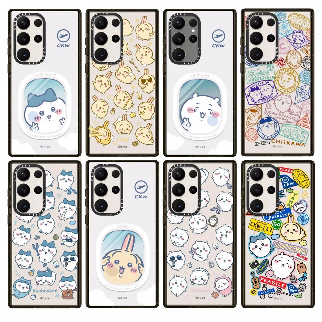 正版CASETiFY聯名吉伊卡哇適用三星Samsung Galaxy S25 Ultra/S24+/s23plus手機殼