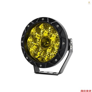 Casytw LED 工作燈 6000K 140W 5 英寸汽車圓形工作燈駕駛燈 IP68 防水聚光燈,適用於卡車、摩托