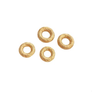 宏雲Hongyun-Ala新品-強保色沙金回紋乾坤圈手工圓環diy編織手繩手鏈卡環連接環同心圈