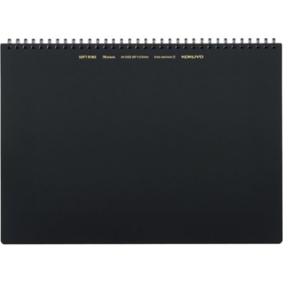 KOKUYO大人系列軟線圈筆記本/ A4/ 方格 eslite誠品