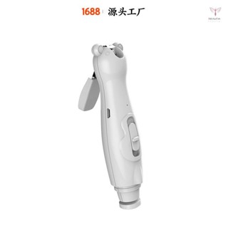 嬰兒電動磨指甲器新生兒指甲刀防夾兒童指甲刀美甲拋光護理套裝白色