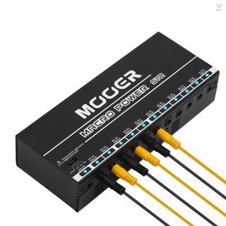 Mooer MACRO Power S12 專業吉他效果器電源分配器 12 個隔離直流輸出 9V/12V/15V/18V