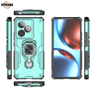 德國頂級軍規防摔殼 瞳眼設計 OPPO Realme真我 GT7 磁吸支架指環版 硬殼 全包 手機殼