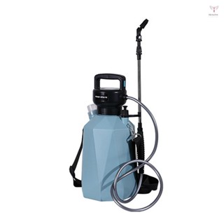 Usb充電式有肩灑水器手持式電動噴霧器農業工具噴壺霧化澆水瓶噴水器多功能園林植物噴霧器窗戶