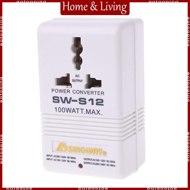 Aoto電壓轉換器100w 110V 120V轉220V 240V升壓降壓轉換器