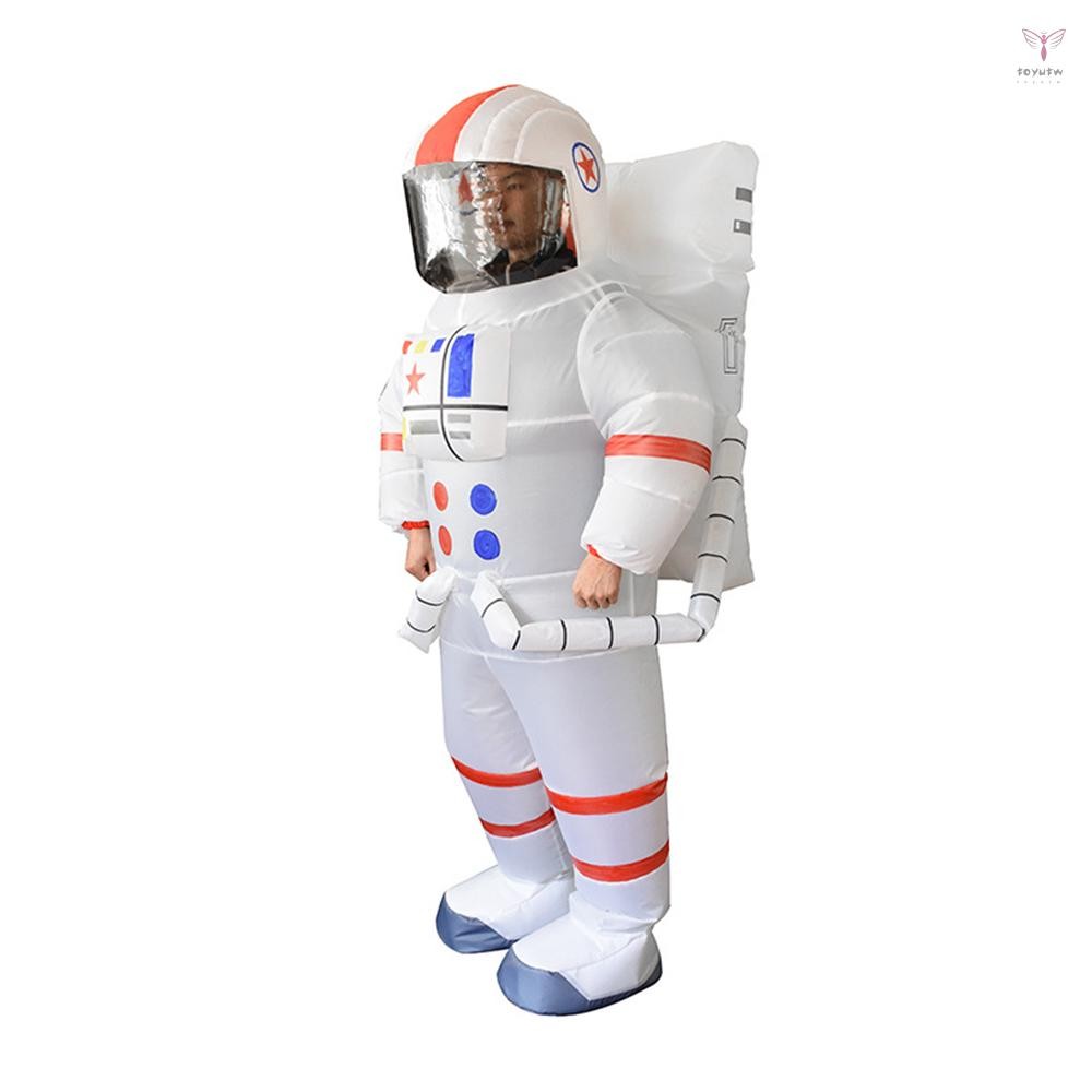 Toyutw)充氣太空人服裝充氣cosplay服裝充氣化裝搞笑親子裝萬聖節派對舞台表演