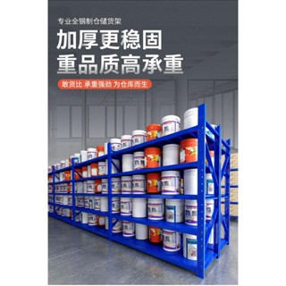 免運 實用貨架貨櫃耐用 倉儲貨架多層置物架倉庫重型落地展示架加厚家用超市多功能鐵架子
