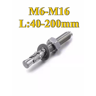 304不鏽鋼車修壁虎螺絲M6/M8/M10/M12/M16（GE-RM-TW
