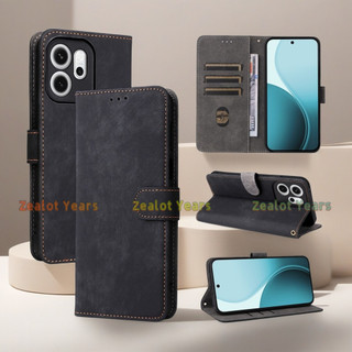 Oppo Reno 14 13 Pro 5G 14Pro Reno14 Pro 14F 13F 防盜刷皮革翻蓋保護套卡槽