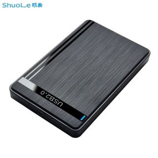 [現貨現髮]2.5寸免工具安裝USB2.0串列埠SATA筆記本機械SSD固態外接移動硬碟盒