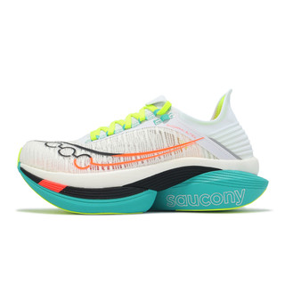 Saucony 競速跑鞋 Endorphin Elite 2 男女鞋 白 碳纖維板 索康尼 [ACS] S3099497