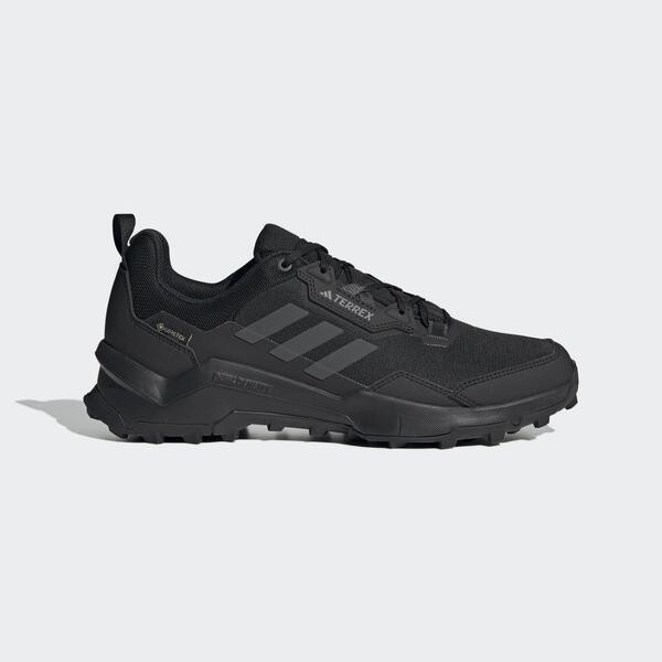 Adidas Terrex Ax4 GTX 男 登山鞋 戶外 越野 跑鞋 防水 穩定 耐磨 愛迪達 黑 [HP7395]