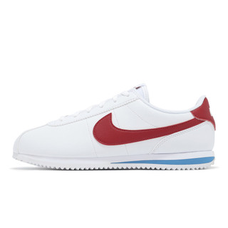 Nike 休閒鞋 Cortez GS 大童 女鞋 白 紅 藍 阿甘鞋 復古 運動鞋 [ACS] DM0950-115