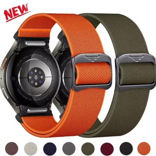 SAMSUNG 編織錶帶相容三星 Galaxy Watch7 6 5 4 40mm 44mm Galaxy Watch