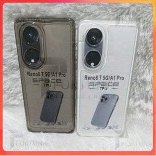 軟殼外殼 OPPO RENO 8T 5G/OPPO A1 PRO 矽膠外殼透明透明 TPU Sepase Afif Ja