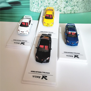 合金汽車模型擺件 1:64 本田DC5車模 MS小比例模型