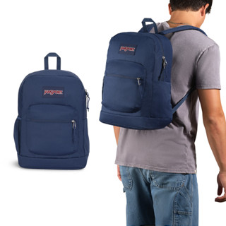 Jansport 包包 Cross Town Plus 海軍藍 後揹包 26L 大容量 ACS JS0A7ZNZ003