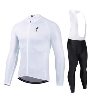【臺灣有貨】騎行服 車衣 自行車服 自行車衣 單車服 2025閃電牛奶絲長袖自行車騎行透氣公路山地服裝單車套裝速乾上衣