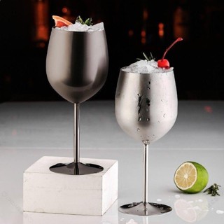 創意酒店酒杯 加厚酒杯 304不銹鋼紅酒杯 高腳杯 葡萄酒香檳杯 創意 酒店酒杯 304 不銹鋼 酒杯7vh_b2