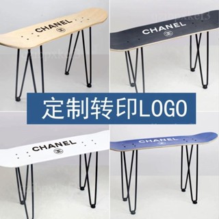 廠家直銷🎉便攜式地灘真椅 蛋捲真椅 多功能滑板桌 移動滑板椅 改造板凳子 戶外茶几椅 滑板凳 雙翹板椅子 創意滑板凳
