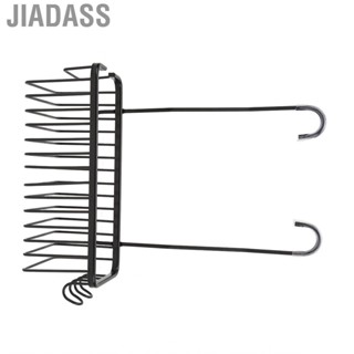 Jiadass 浴室金屬收納籃大容量鋁製馬桶置物架節省空間安裝方便簡單防鏽（黑色）