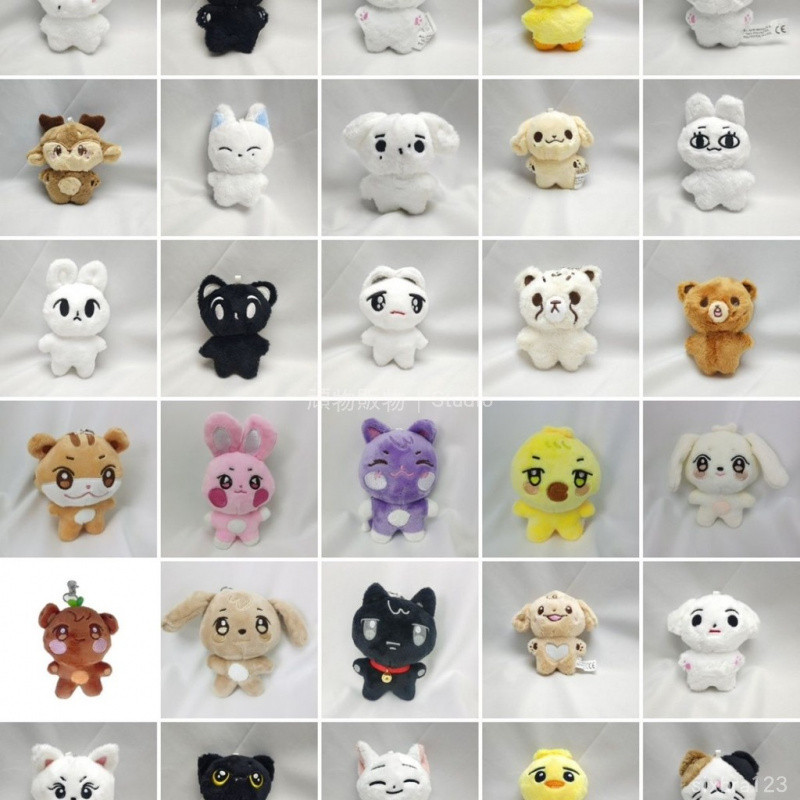 🏷️台灣出貨🪩 enhypen梁禎元沈載倫全員娃娃10cm可愛毛絨公仔韓娛同款明星周邊 NCT周邊飾品 應援 快閃