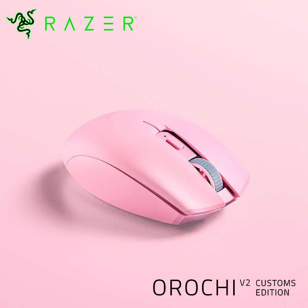 【Razer 雷蛇】Orochi V2 八岐大蛇靈刃 V2 無線滑鼠 粉晶