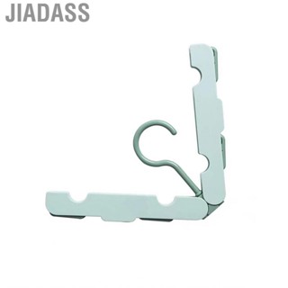 Jiadass 衣架折疊支架防滑夾便攜式精細做工塑膠金屬多功能家用襪子