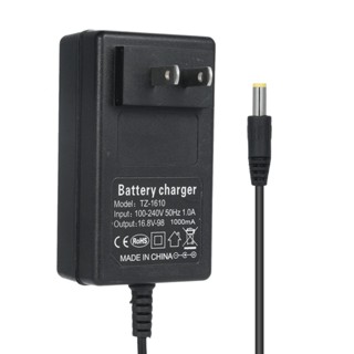 電池充電器 16.8V 鋰離子電池充電器,用於 16.8V 鋰電池,5.5mm x 2.5mm DC 電源插孔,替換電源