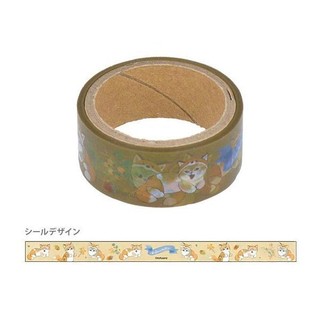 sun-star透明紙膠帶/ mofusand/ 狐狸貓咪/ 第8彈 eslite誠品