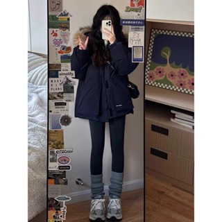 【HOT 本舖】 原版質量 羽絨棉服女棉襖 冬季加厚派克服韓系工裝棉衣外套 冬季連帽保暖棉服外套