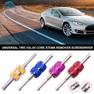 Openmall 通用汽車輪胎氣門芯桿拆卸器螺絲刀汽車卡車自行車車輪維修工具兩用汽車輪胎拆卸工具 K9M3